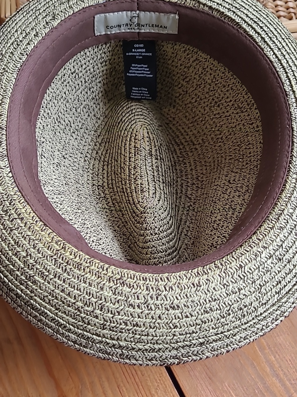 Country Gentleman Theo Braided Fedora - Picture 3 of 5